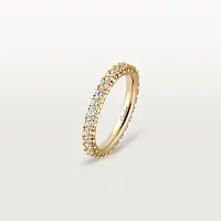 Cartier Обручальное кольцо с бриллиантовым паве Etincelle de 2,6 мм Yellow Gold - фото 1