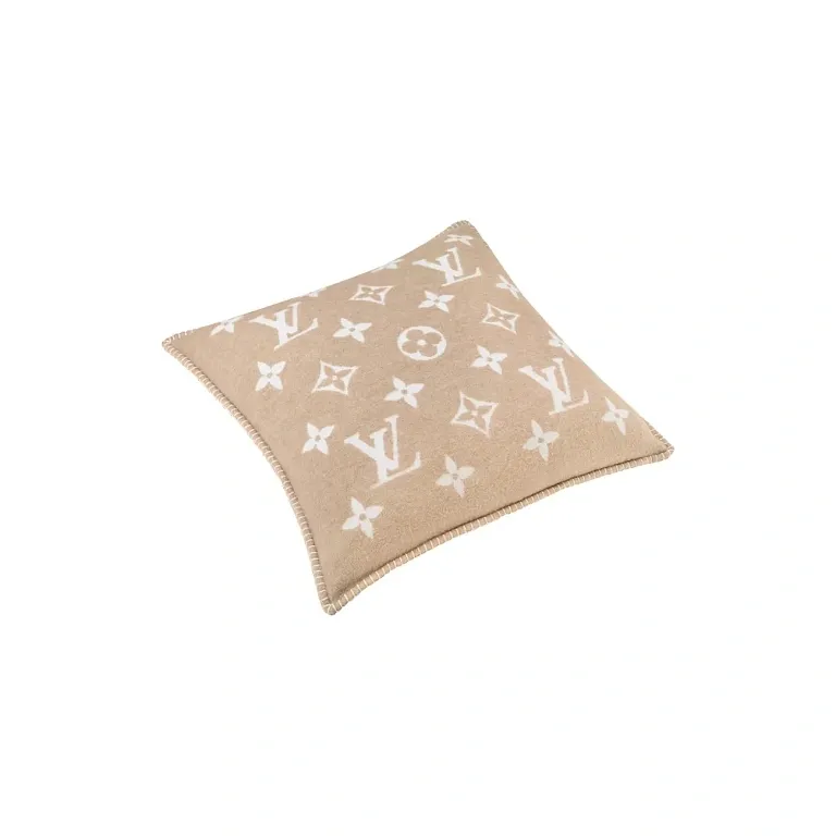 Подушка Neo Monogram Louis Vuitton Beige - фото 2