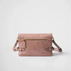 Prada Кожаная сумка через плечо Lily-Of-The-Valley - фото 4
