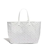 Goyard Сумка-тоут Saint Louis PM White - фото 1