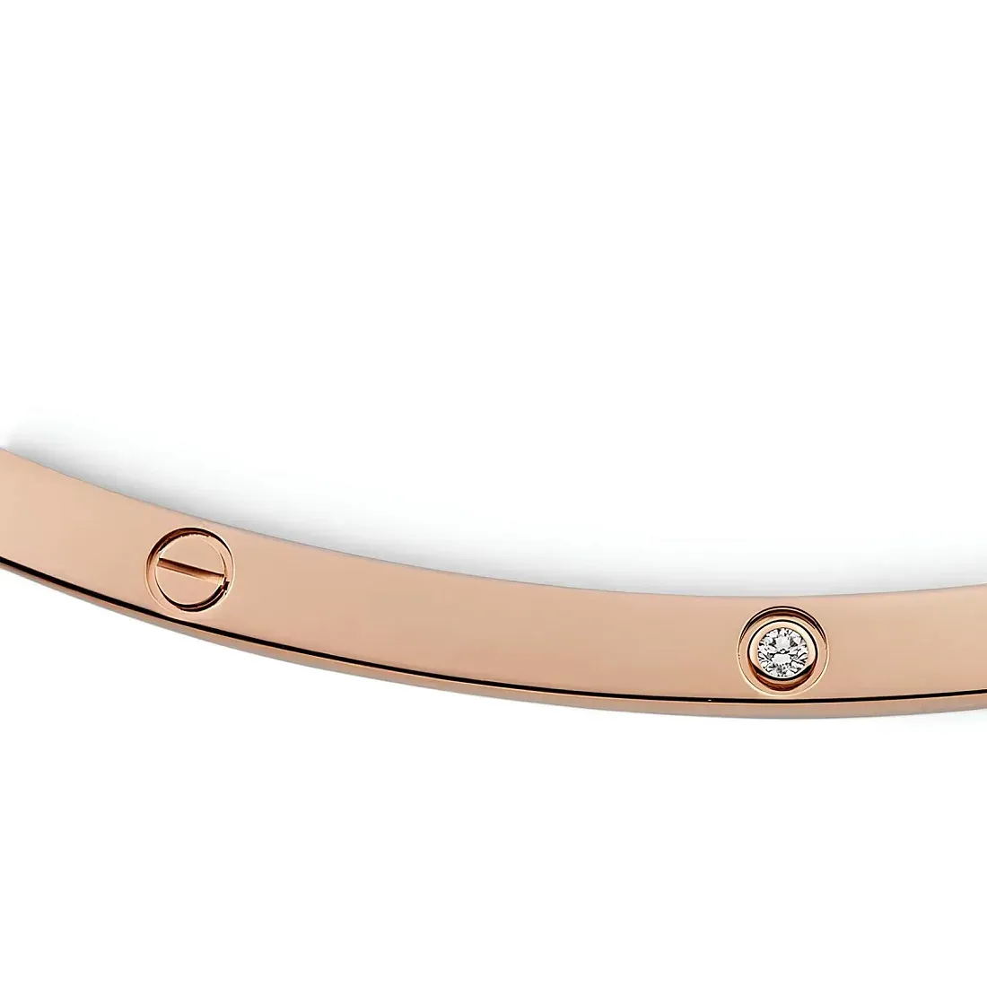 Cartier Колье Torque Love, 10 diamonds - фото 3