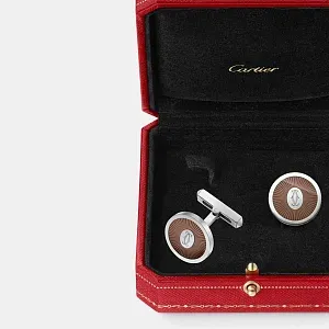 Cartier Запонки Double C de cufflinks - фото 3