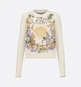 Dior Свитер с вышивкой - фото 1