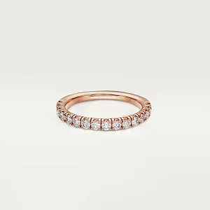 Cartier Обручальное кольцо c бриллиантовым паве Etincelle de 2,6 мм Rose Gold - фото 1