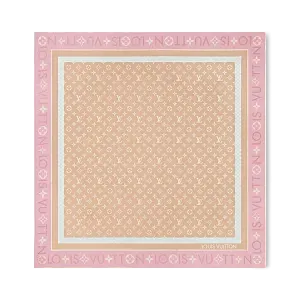Louis Vuitton Платок-каре Monogram Infinity 90 Beige - фото 1