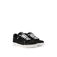 Louis Vuitton Кроссовки Tenis Trainer Black - фото 1