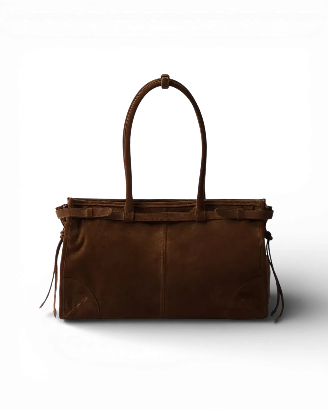 Prada Сумка Bonnie large suede - фото 4