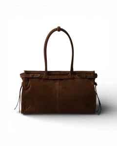 Prada Сумка Bonnie large suede - фото 4