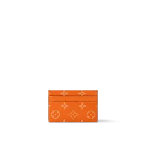 Louis Vuitton Кардхолдер Cartes Double Tangerine - фото 2