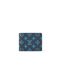 Louis Vuitton Портмоне Multiple Navy River Blue - фото 1