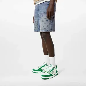 Louis Vuitton Кроссовки LV Trainer Green - фото 4