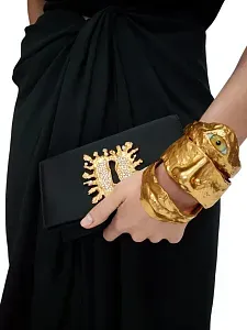 Schiaparelli Клатч Pochette Chaine Bijou Trou De Serrure - фото 2