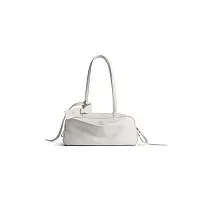 Balenciaga Сумка Carrie Bowling маленького формата White - фото 1