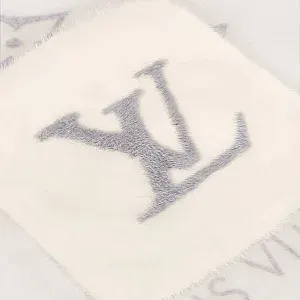 Louis Vuitton Шарф Cold Reykjavik Light Grey - фото 3