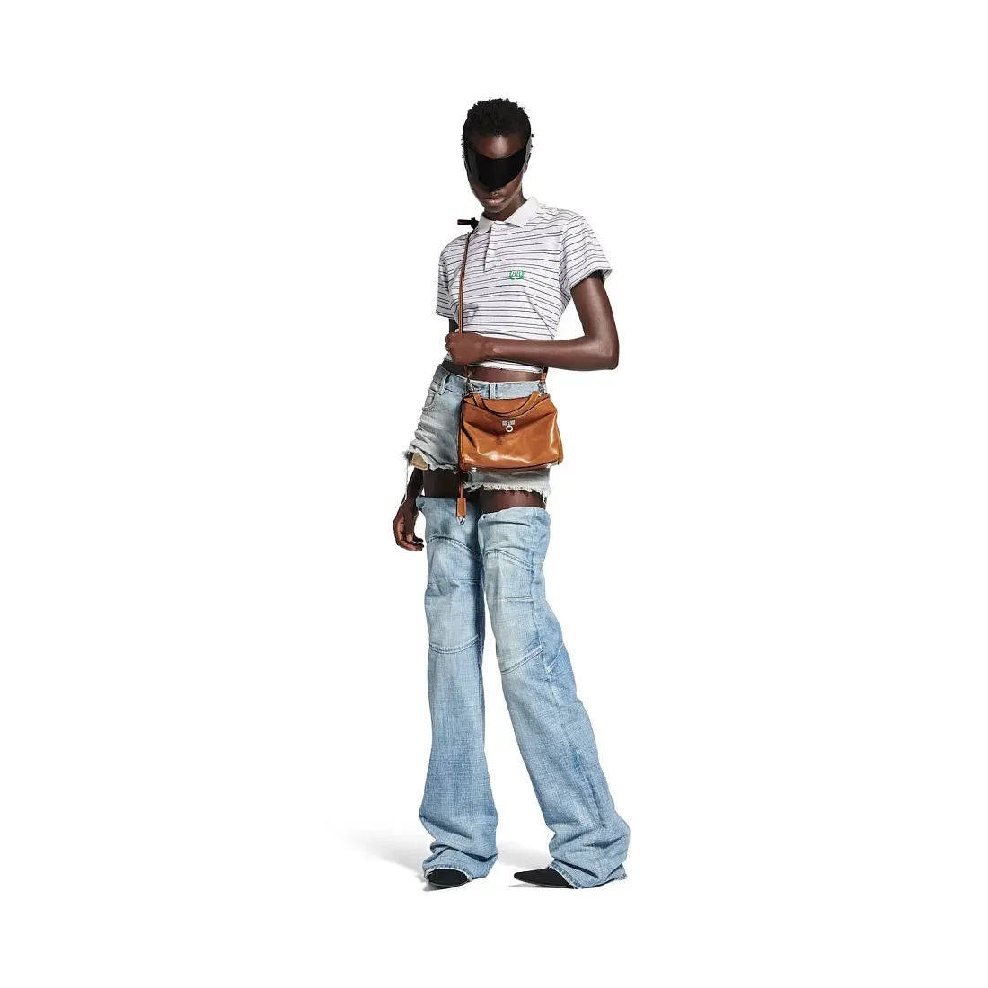 Balenciaga Сумка Rodeo Mini в цвете Beige Cowboy - фото 2