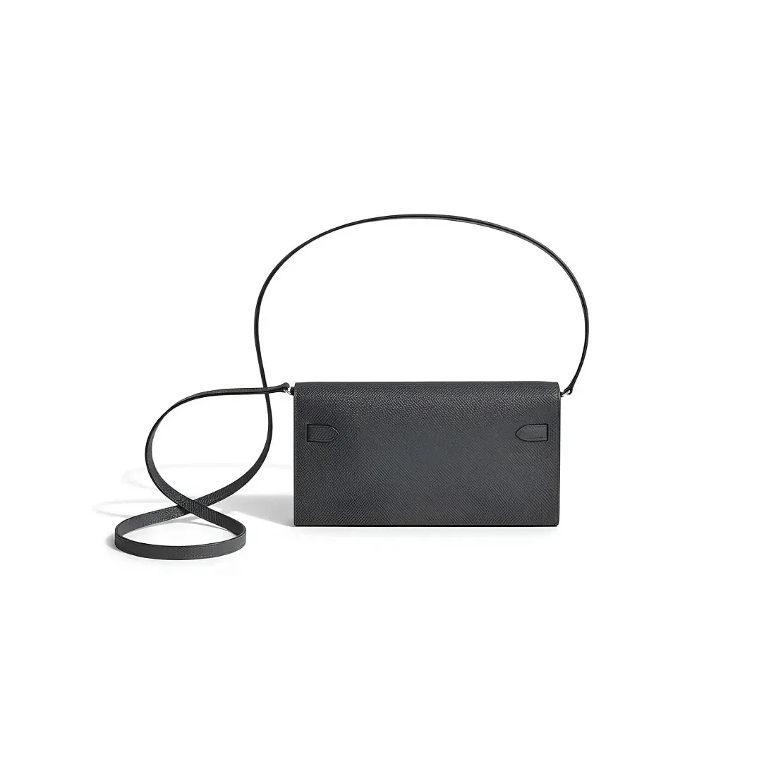 Hermès Мини-сумка Kelly To Go Gris Misty Jaune Milton Prunoir Epsom Palladium Hardware - фото 2