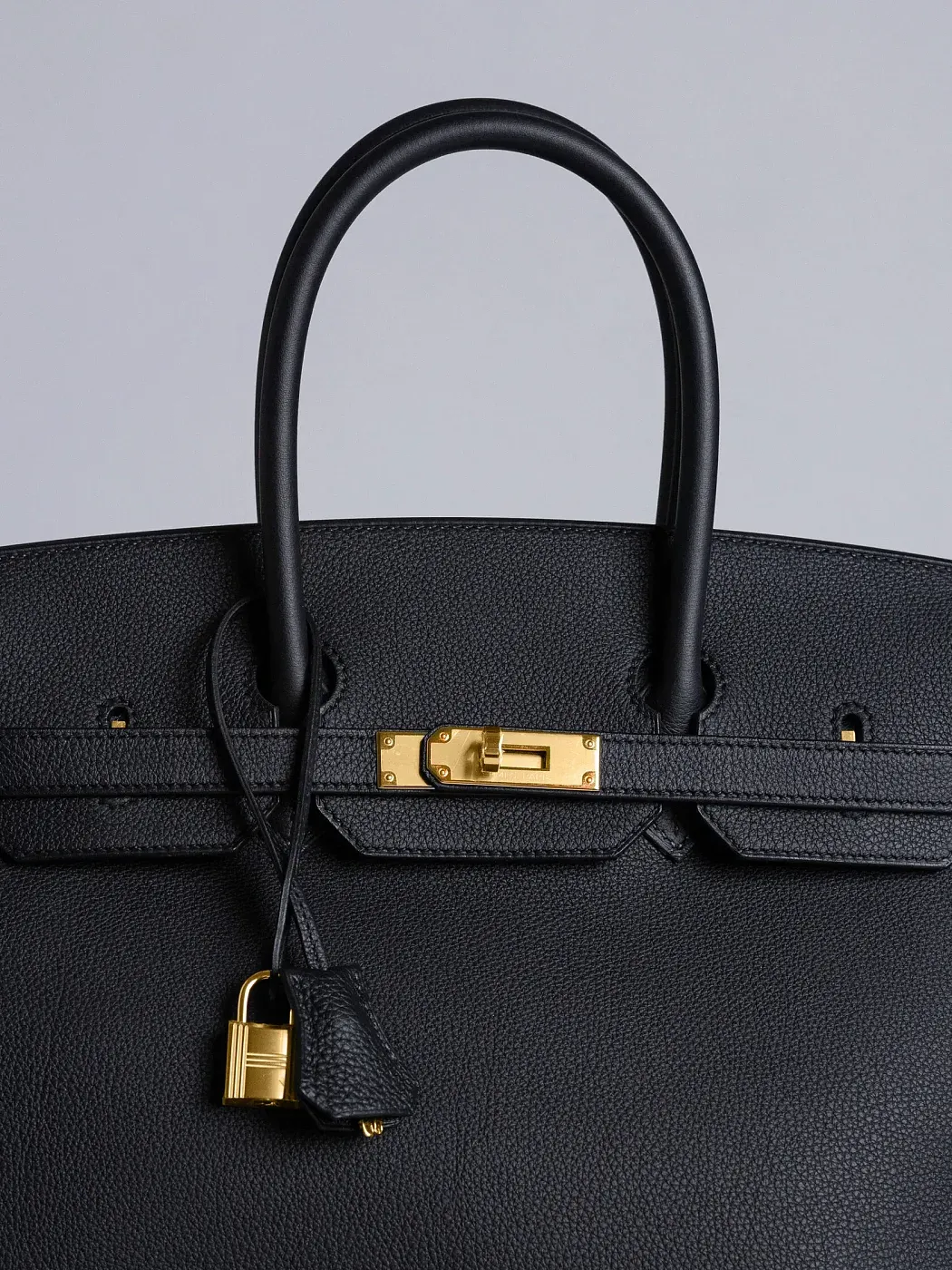 Hermès Сумка Birkin 35 Black Togo Gold Hardware - фото 3