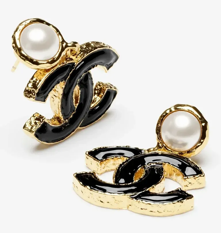 Серьги-подвески Chanel - фото 2