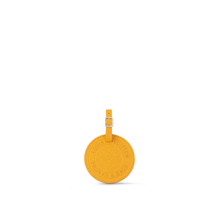 Багажная бирка Louis Vuitton Jaune Mat - фото 1