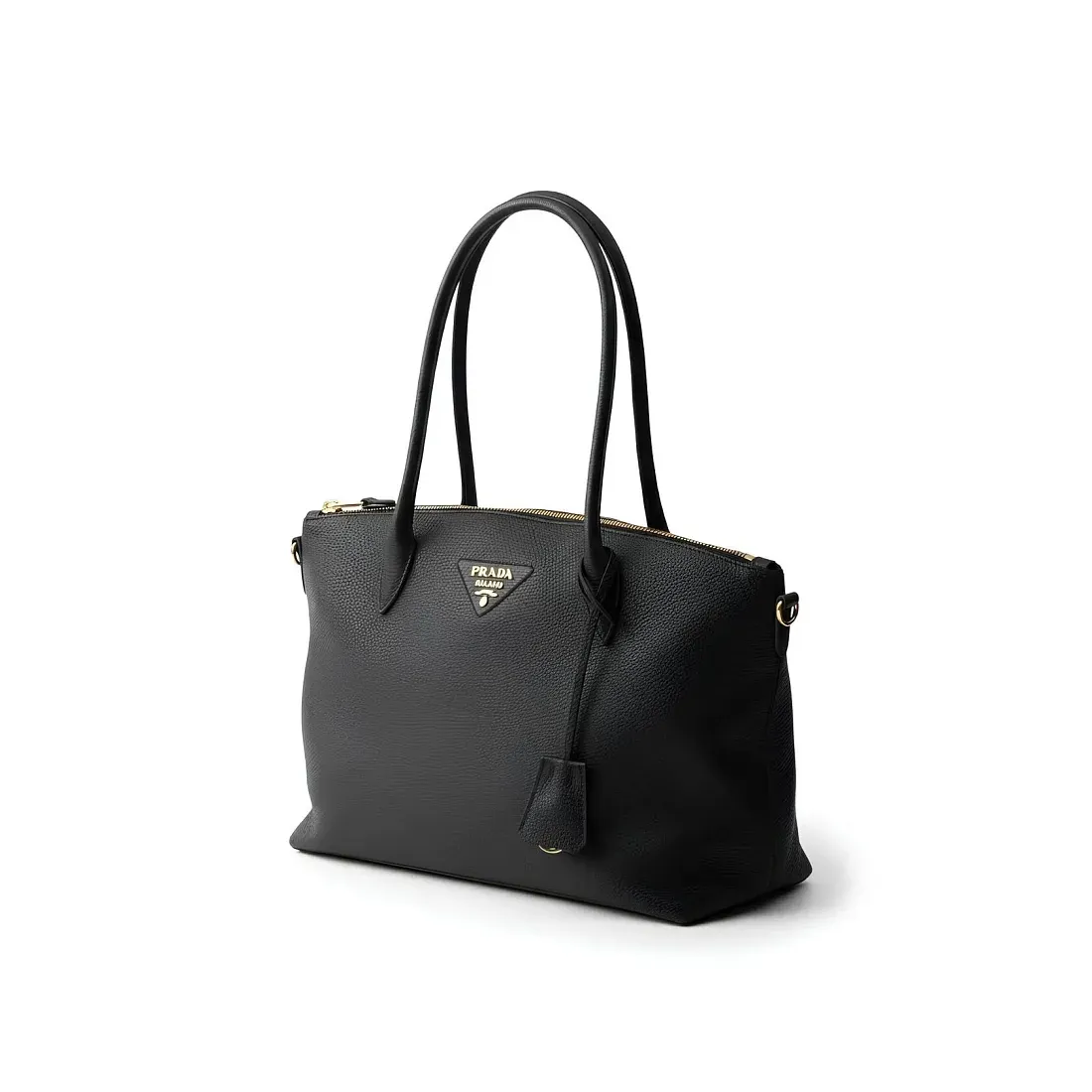 Prada Сумка-тоут большая Black - фото 3