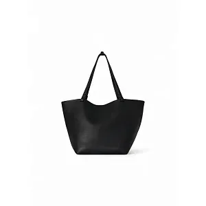 The Row Сумка Park Tote Three Black из кожи Black - фото 1