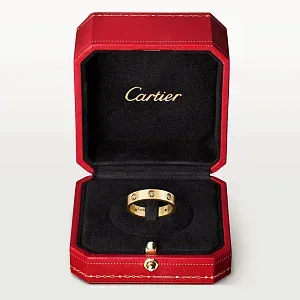 Cartier Обручальное кольцо Love 8 бриллиантов Men Yellow Gold - фото 5