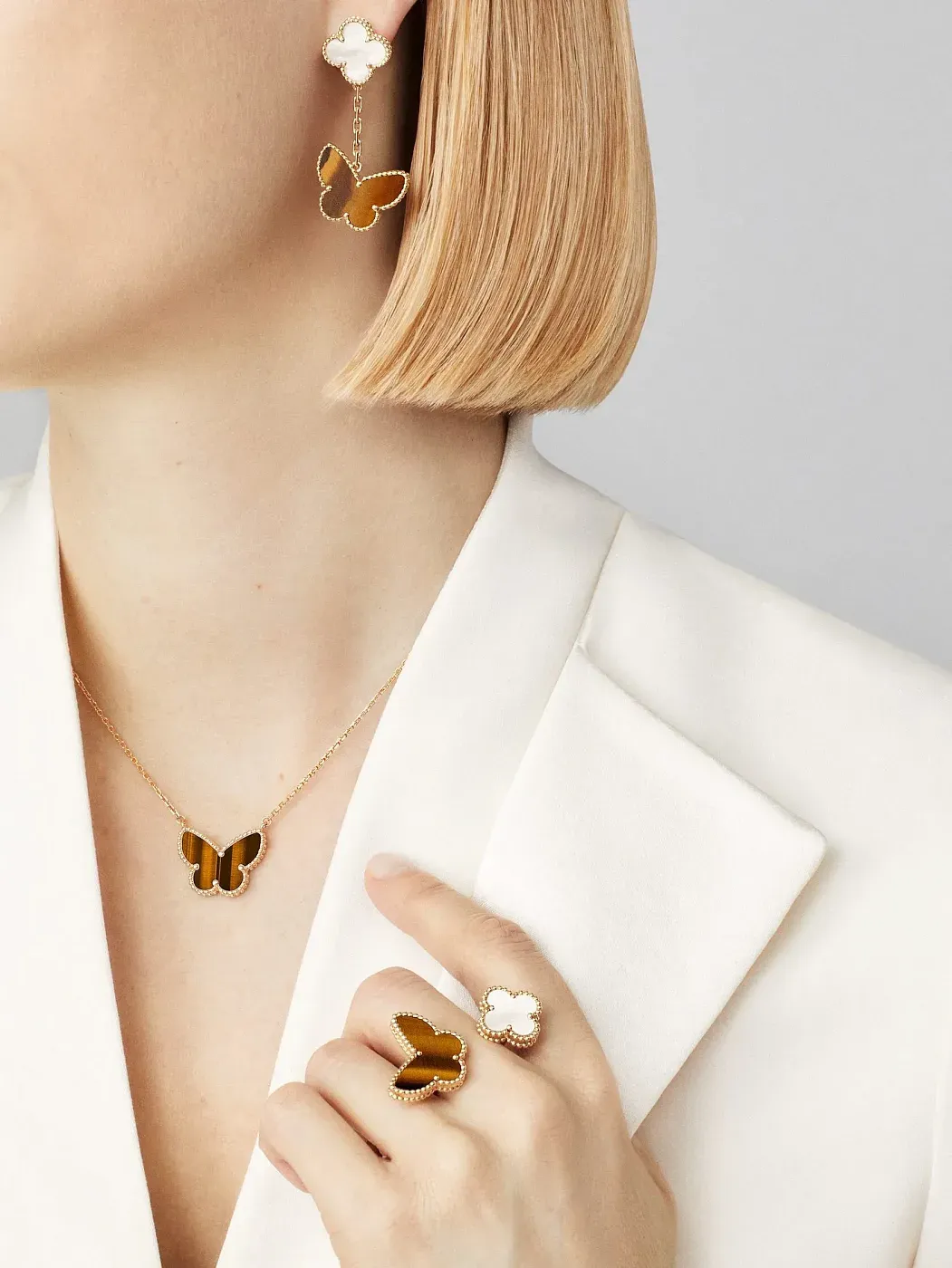 Van Cleef & Arpels Подвеска Lucky Alhambra Butterfly - фото 2