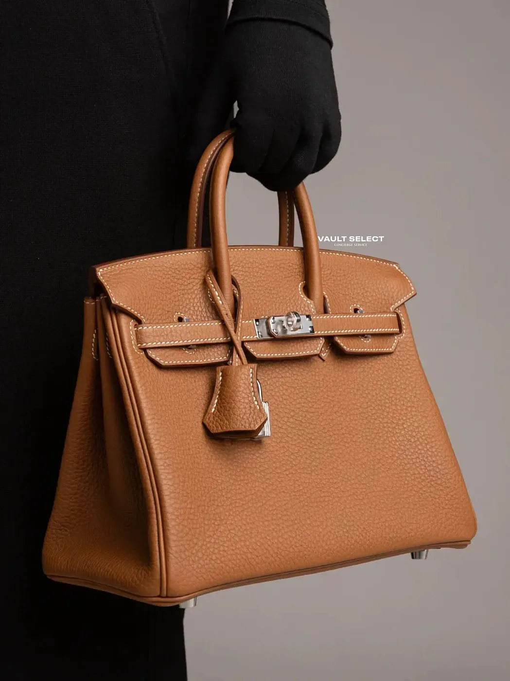 Hermès Сумка Birkin 25 Gold Togo Palladium Hardware - фото 2