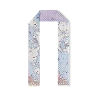 Louis Vuitton Шелковая лента Map Lilas - фото 1