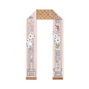 Louis Vuitton Шелковая лента Journey Sable - фото 1