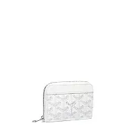 Goyard Мини-кошелек Matignon White - фото 1