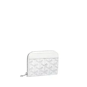 Goyard Мини-кошелек Matignon White - фото 1