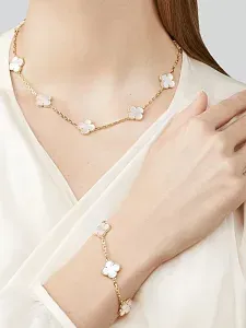 Van Cleef & Arpels Колье Vintage Alhambra 10 мотивов - фото 2