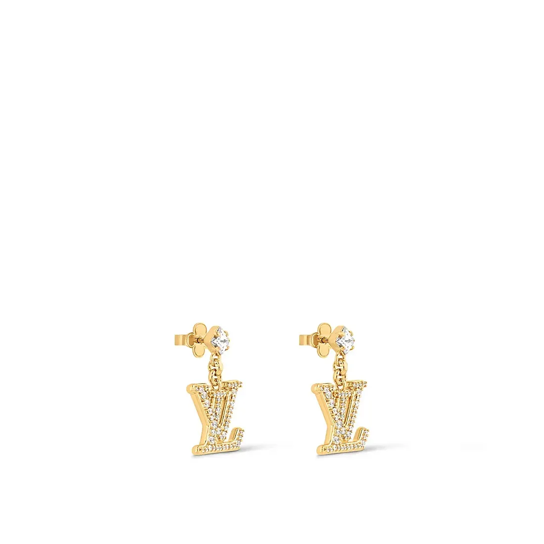 Louis Vuitton Серьги Lady Gold - фото 2