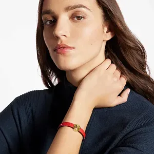 Louis Vuitton Двухсторонний браслет Circle Monogram Rouge - фото 5