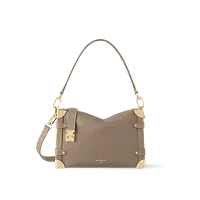 Louis Vuitton Сумка Side Trunk MM Taupe - фото 1