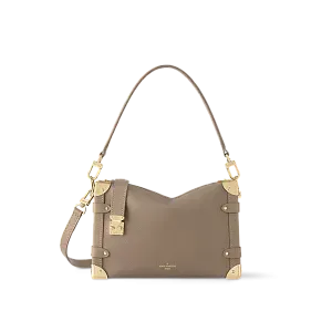 Louis Vuitton Сумка Side Trunk MM Taupe - фото 1
