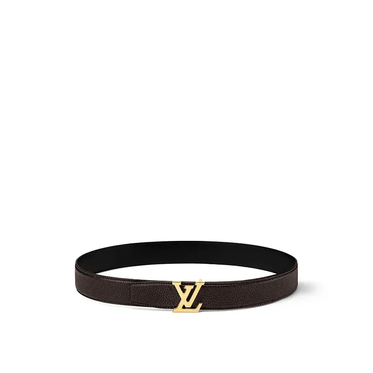 Двухсторонний ремень Heritage 35 мм Louis Vuitton Marron Fonce - фото 1