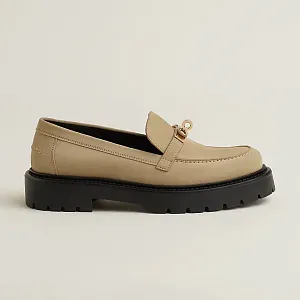 Hermès Лоферы Icone Beige Lin - фото 3