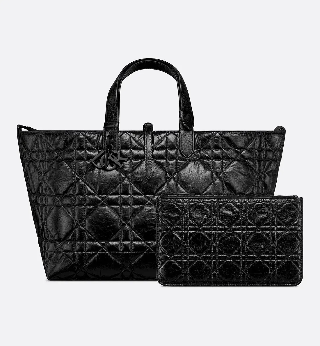 Dior Сумка Toujours crinkled calfskin большого формата - фото 7