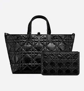 Dior Сумка Toujours crinkled calfskin большого формата - фото 7
