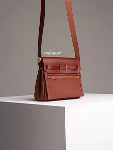 Hermès Сумка Herbag Zip 20 Rouge H Toile Militaire Vache Hunter Gold Hardware - фото 8