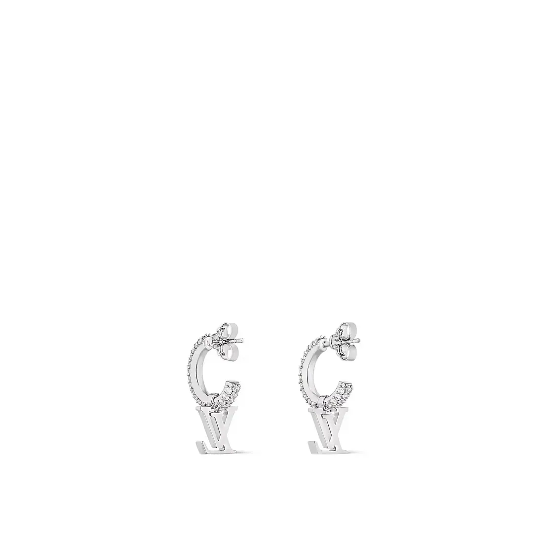Louis Vuitton Серьги Iconic Palladium - фото 2