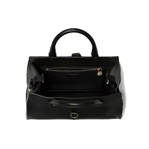 Gucci Сумка-тоут с застежкой-крючком Black - фото 3
