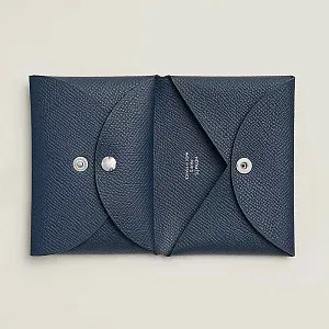 Hermès Кардхолдер Calvi Duo Black - фото 7