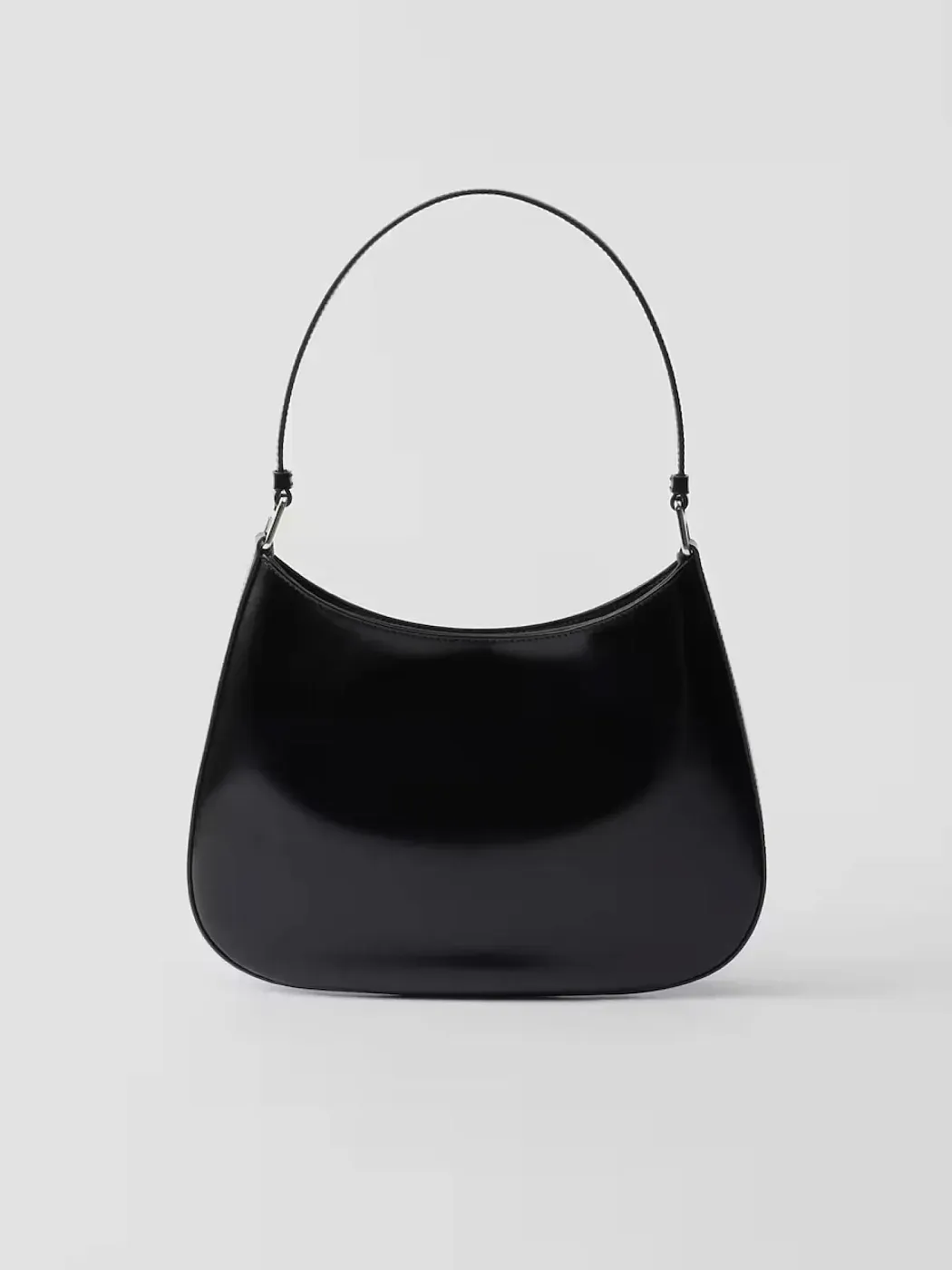 Prada Сумка Cleo из лакированной кожи Black - фото 4