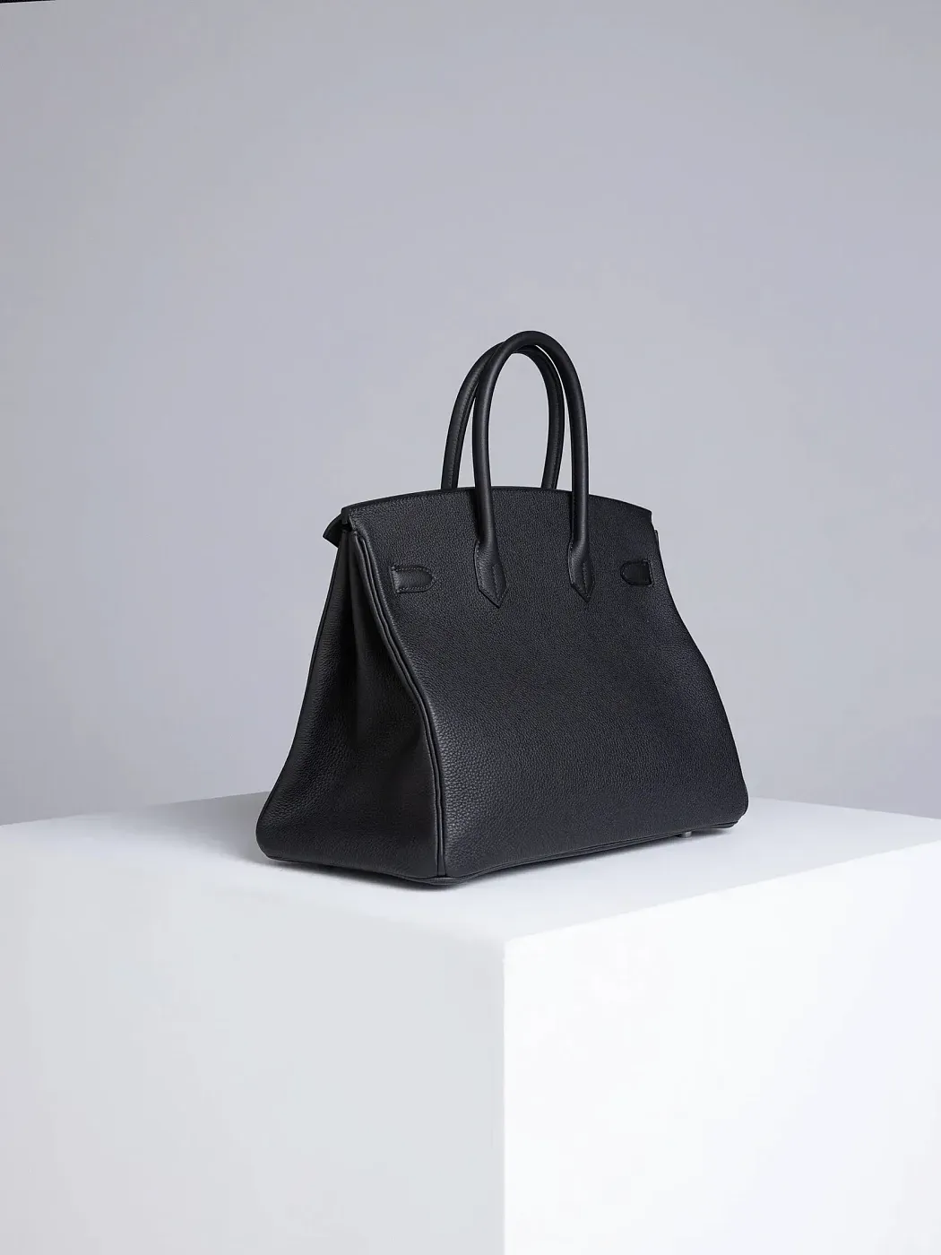 Hermès Сумка Birkin 35 Black Togo Palladium Hardware - фото 6