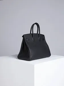 Hermès Сумка Birkin 35 Black Togo Palladium Hardware - фото 6
