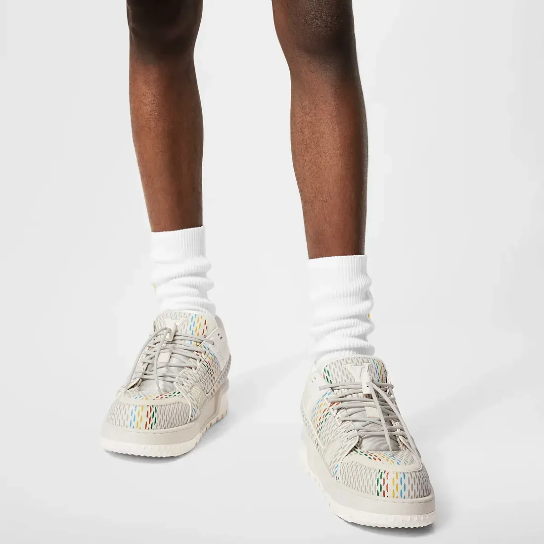 Louis Vuitton Кроссовки LV Trainer Maxi Beige - фото 3