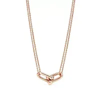 Tiffany & Co. Подвеска HardWear Large Double Link Pendant Rose Gold - фото 1
